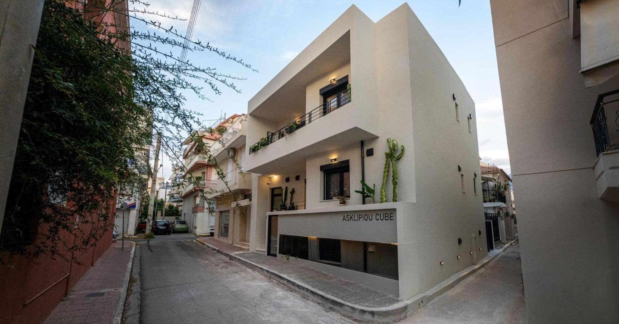 Asklipiou Cube - Kalamata Mediterranean Suites Eksteriør bilde
