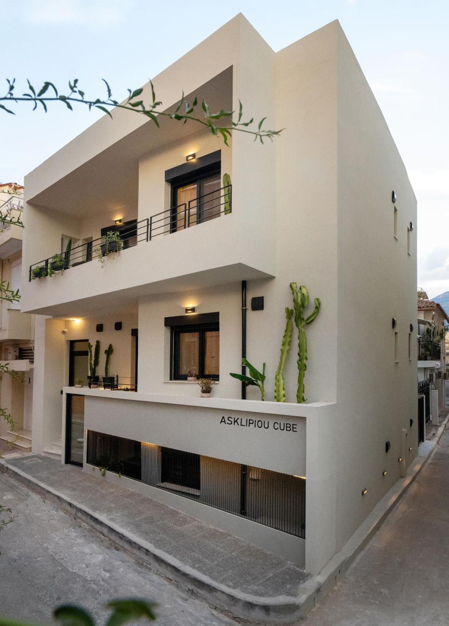 Asklipiou Cube - Kalamata Mediterranean Suites Eksteriør bilde